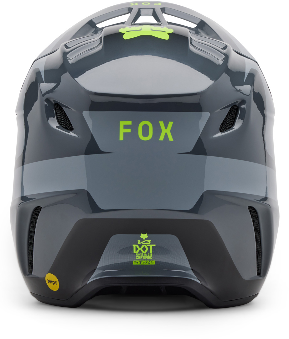 FOX V3 Divider MIPS Motocross Helm grau M (57/58) Abbildung 3