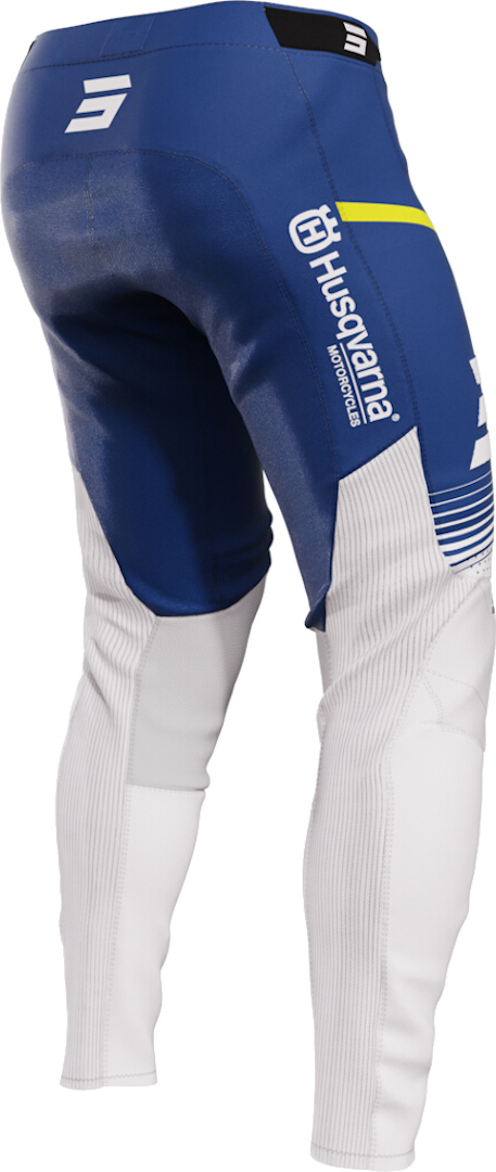 Shot Aerolite Husqvarna Limited Edition Pantaloni de motocross Albastru/Alb 28 Figura 3