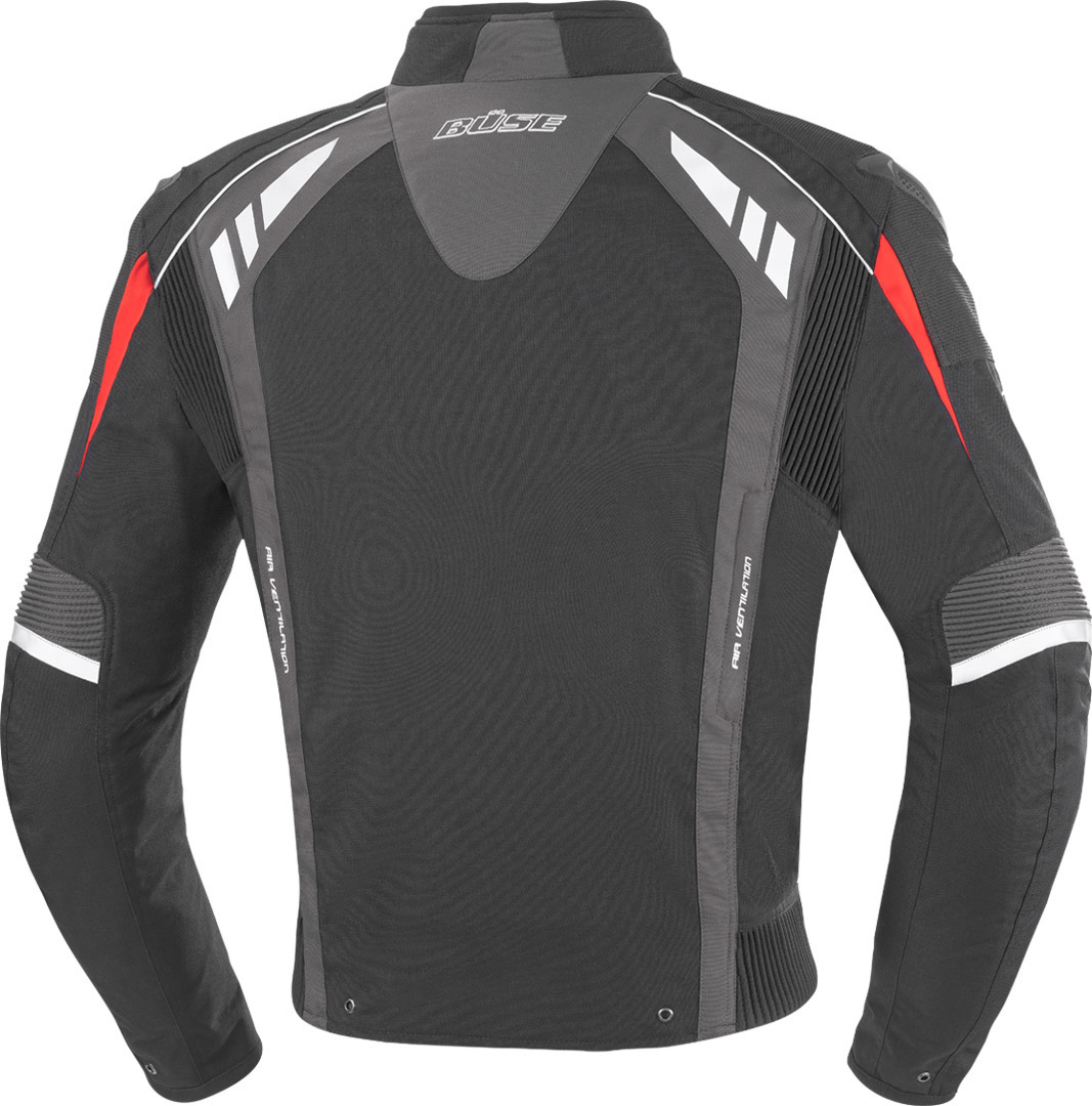 Büse B.Racing Pro Motorcycle Textile Jacket black/red S Figure 2