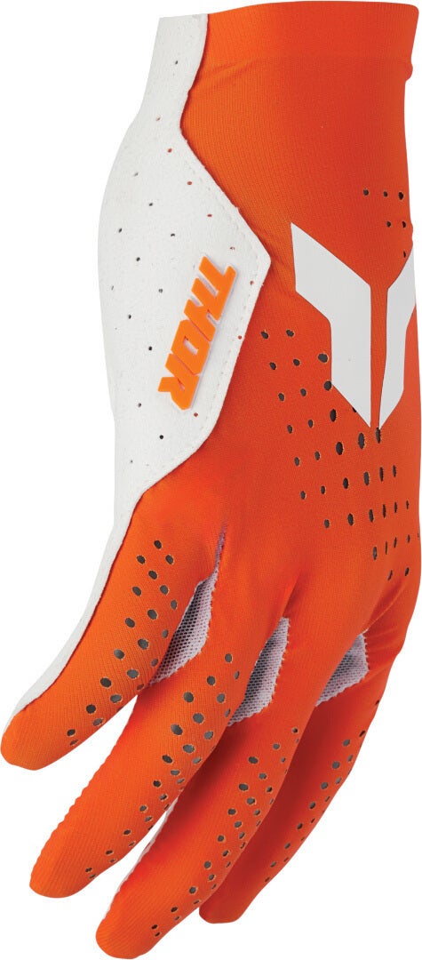 Thor Sportmode Vented Gants de motocross perforés orange/blanc XL Figure 2