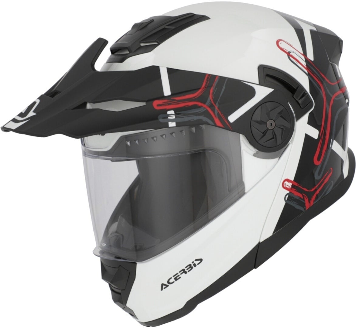 Acerbis Rider Graphic Casco bianco/nero S (55/56) Figura 13