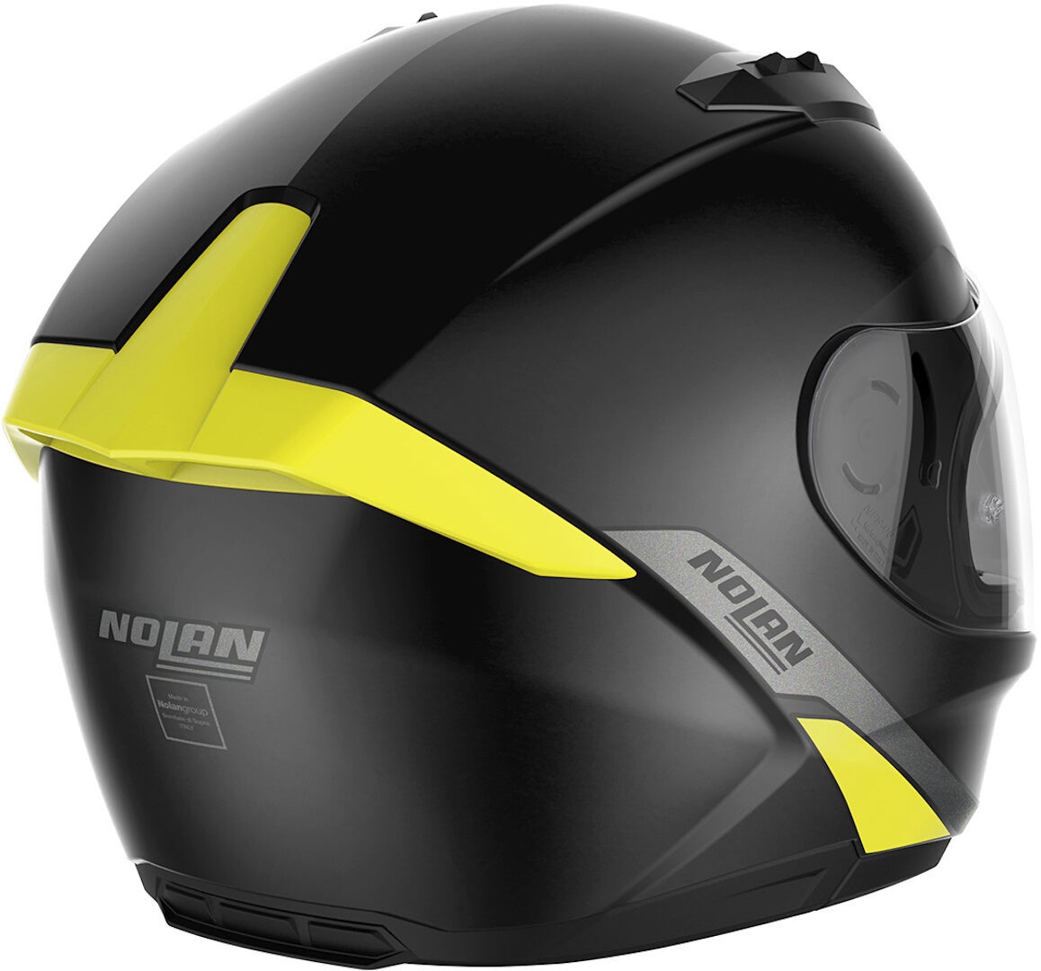 Nolan N60-6 Staple Casque noir mat/jaune L (60) Figure 4