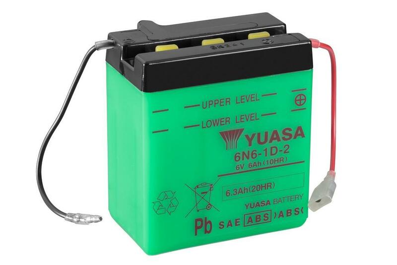 YUASA 6N6-1D-2 Baterie fără pachet acid Figura 1