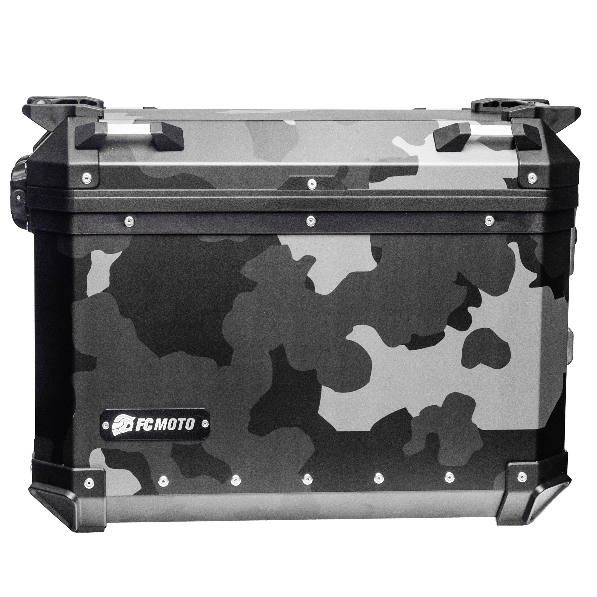 FC-Moto Terreno EVO Camo 36 L Alu Side Case left with cutout black camouflage Figure 3