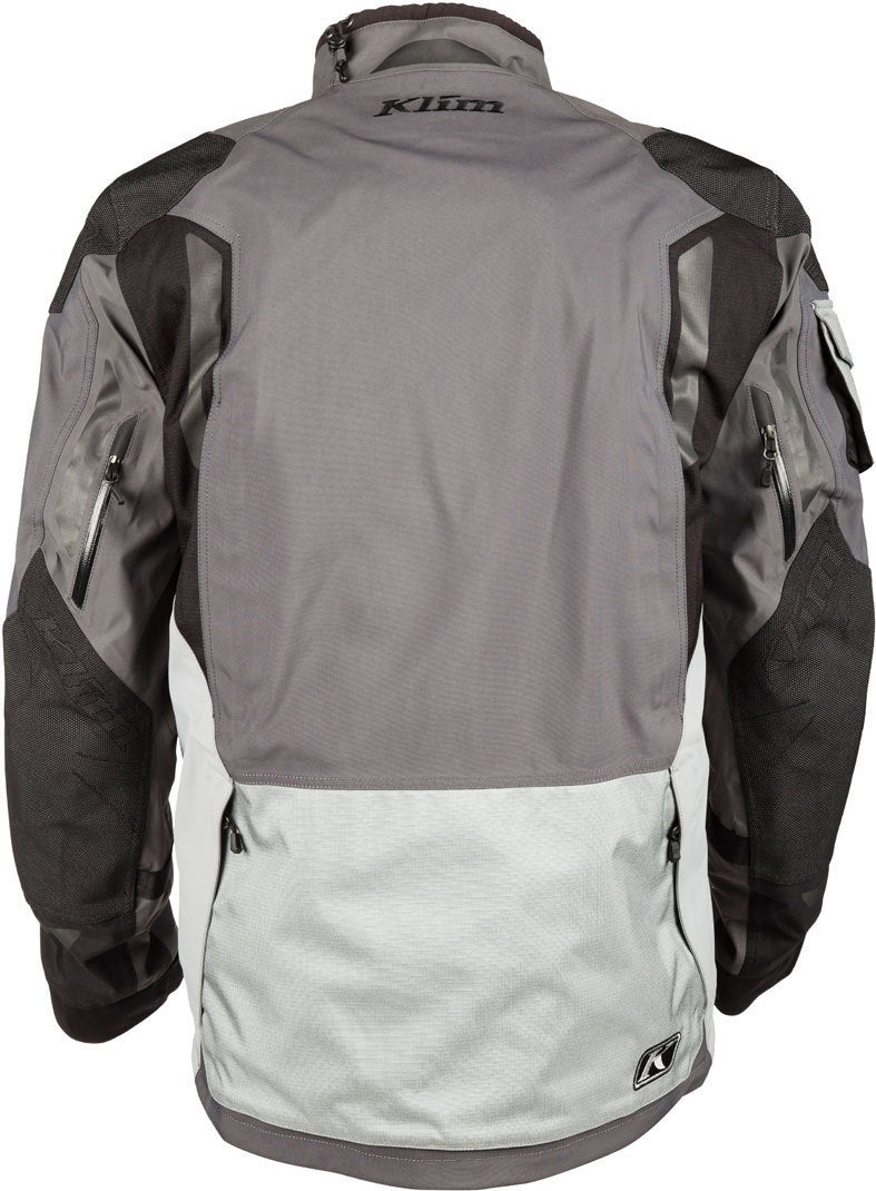 Klim Badlands Pro Motorrad Textiljacke hellgrau XXL Abbildung 5