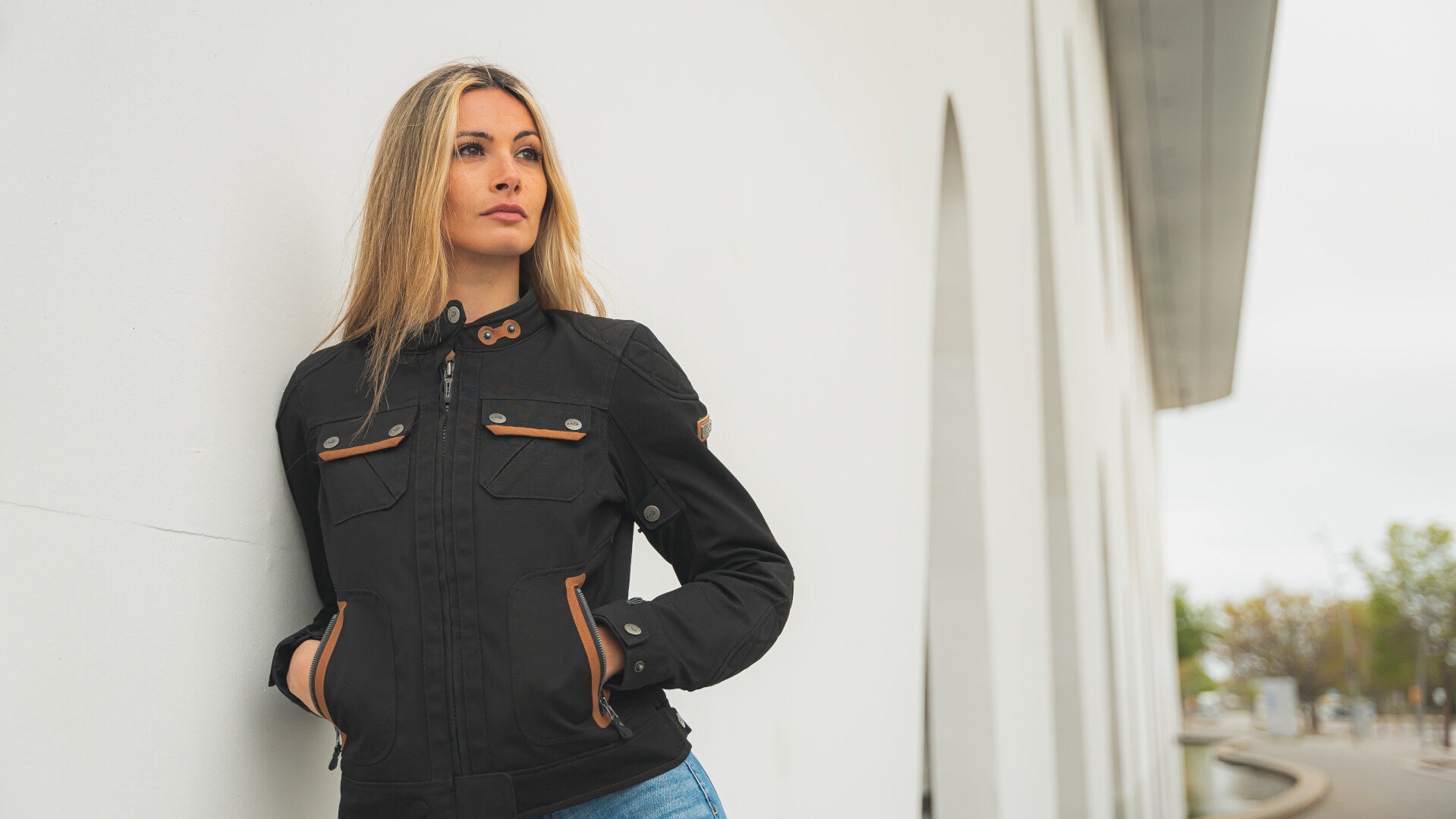 LS2 Bullet imperméable dames moto textile veste noir 3XL Figure 10