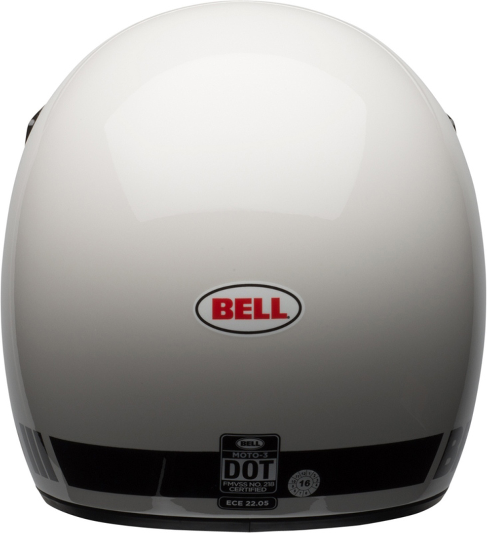 Bell Moto-3 Classic Motocross hjälm Vit XL (61/62) Figur 2