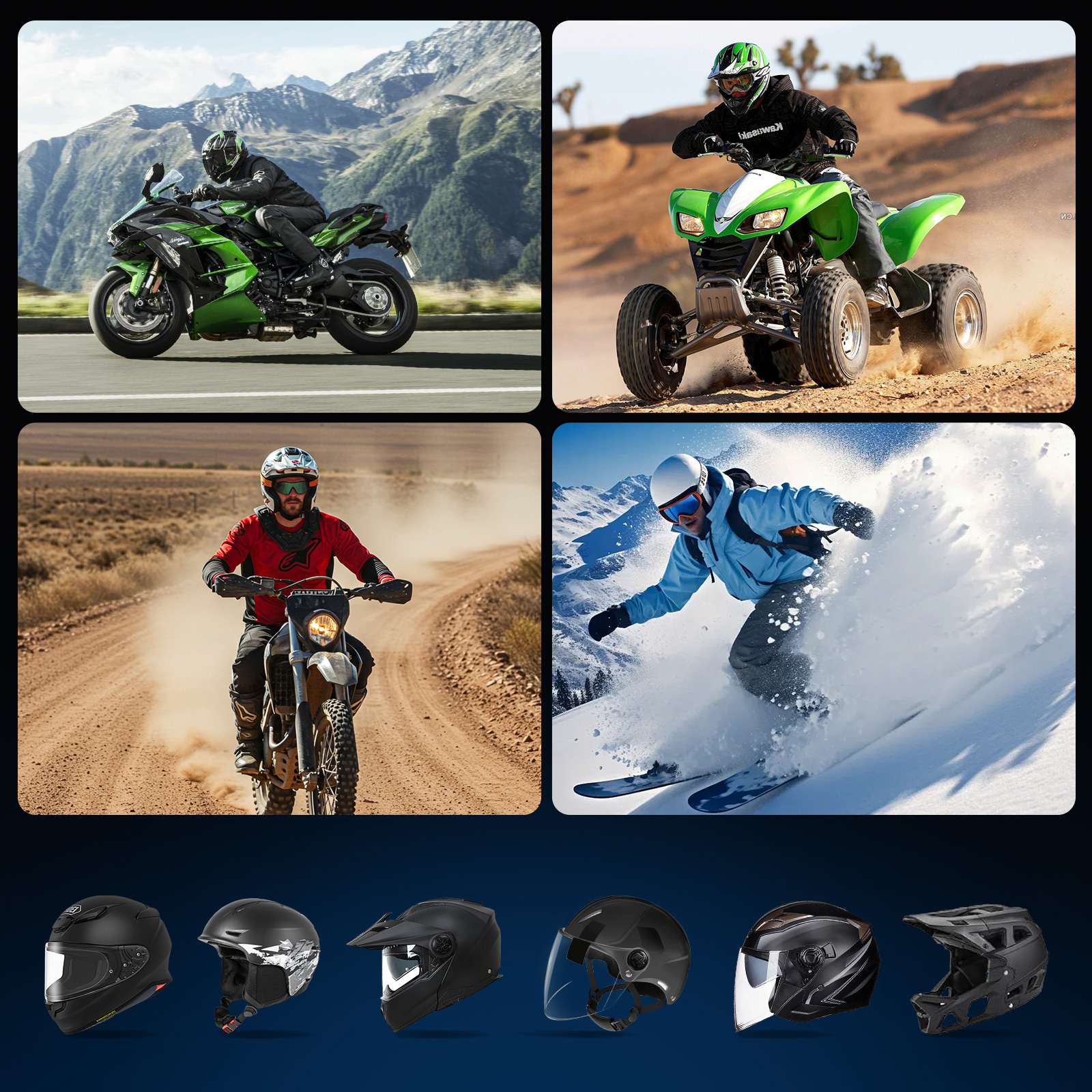 MOMAN RSS FC-Moto Edition Căști Bluetooth Figura 3