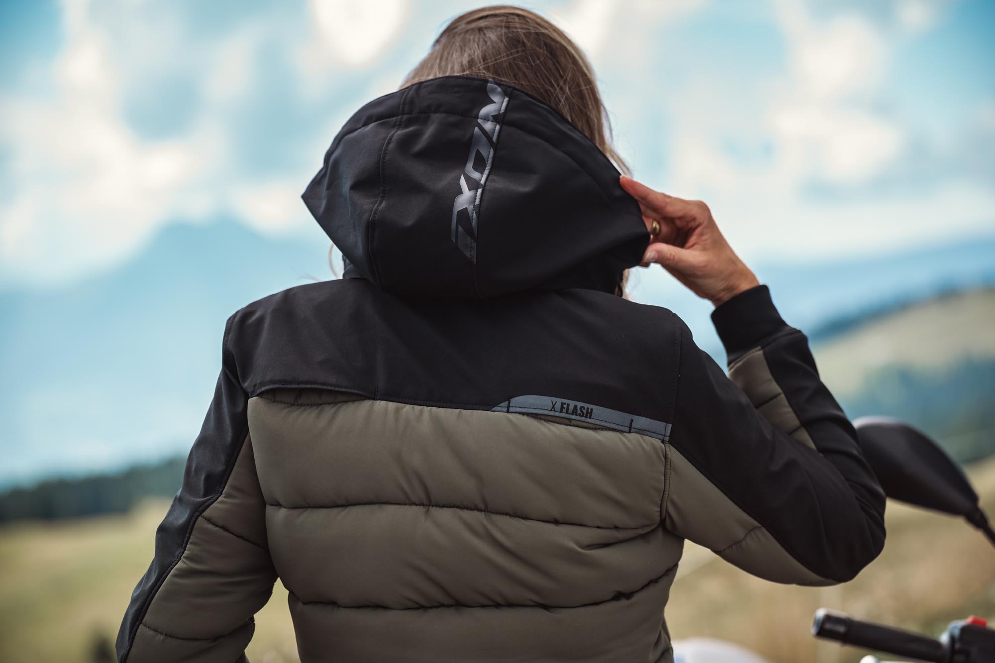 Ixon Aspen Chaqueta impermeable para motocicletas negro/verde L Figura 9