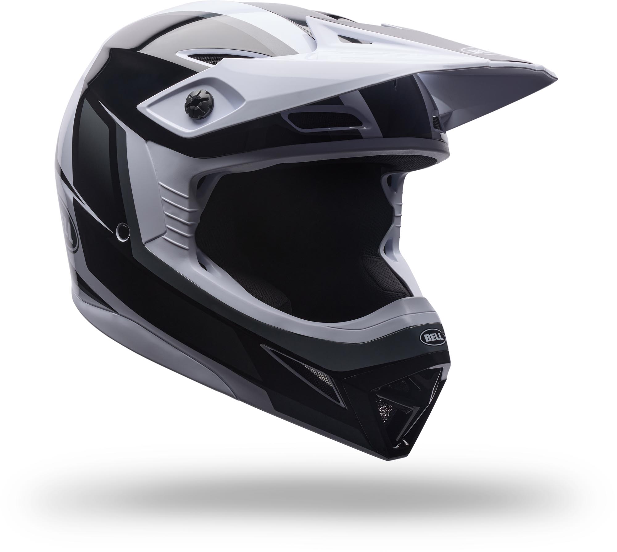 Bell MX-10 MIPS Spiral Kask motocrossowy czarno-biały M (57/58) Rysunek 1