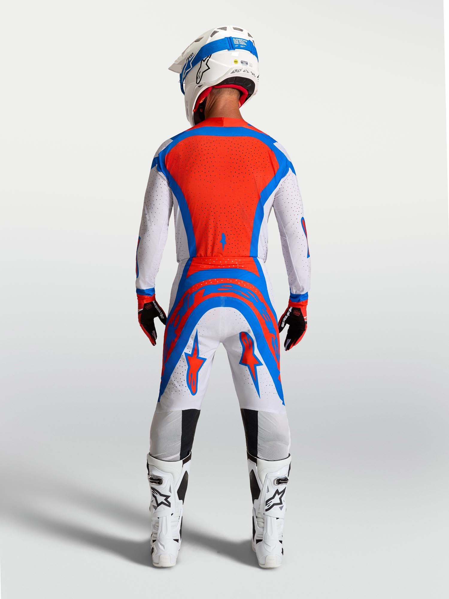 Alpinestars Supertech Vesta Motocross Hose lila/rot 36 Abbildung 10
