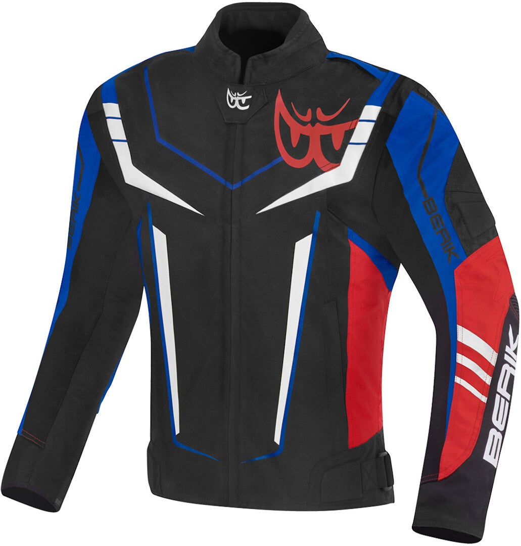 Berik Radic Evo Plus Waterproof Motorcycle Textile Jacket black/white/blue/red 60 Figure 1