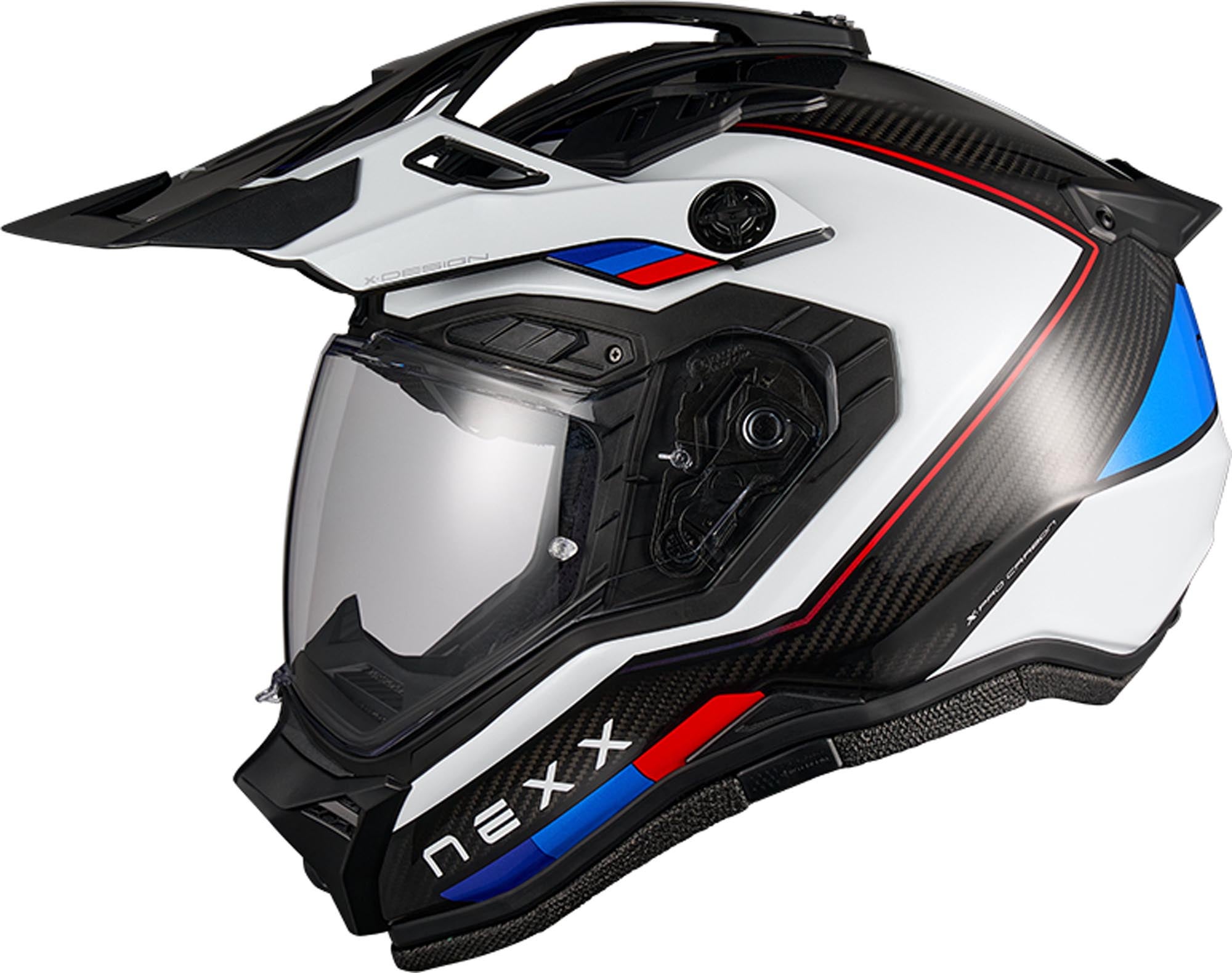 Nexx X.Rally Raid Carbon Enduro Helmet white/blue/red XXS (51/52) Figure 3