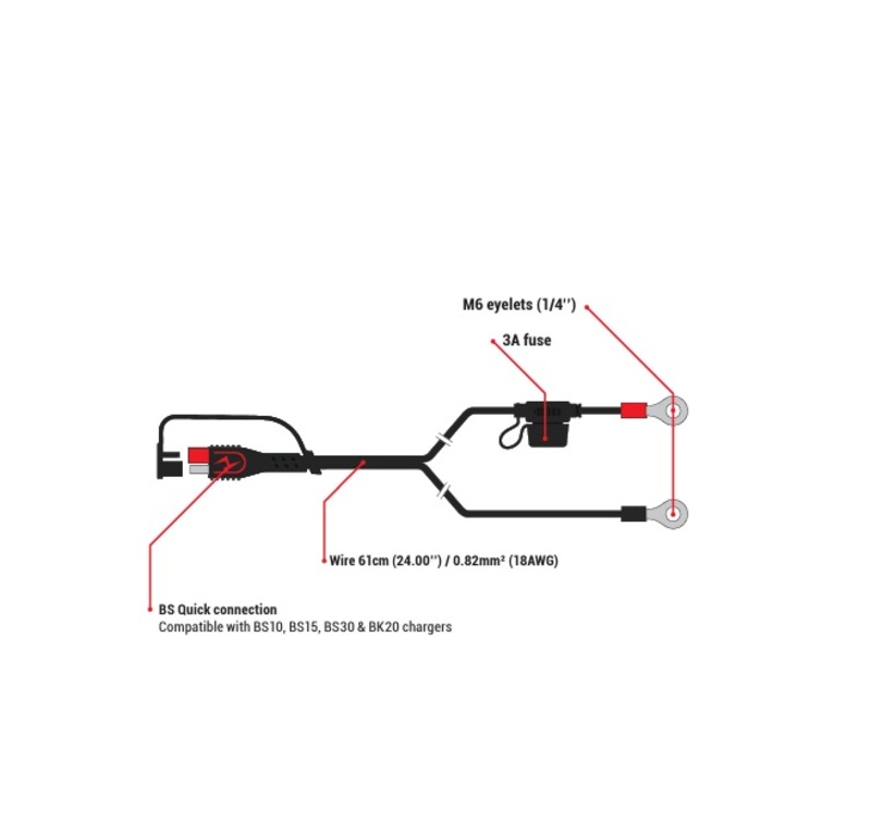 BS-batteri PA-01 Öljettanslutningsburk - 20st Figur 3