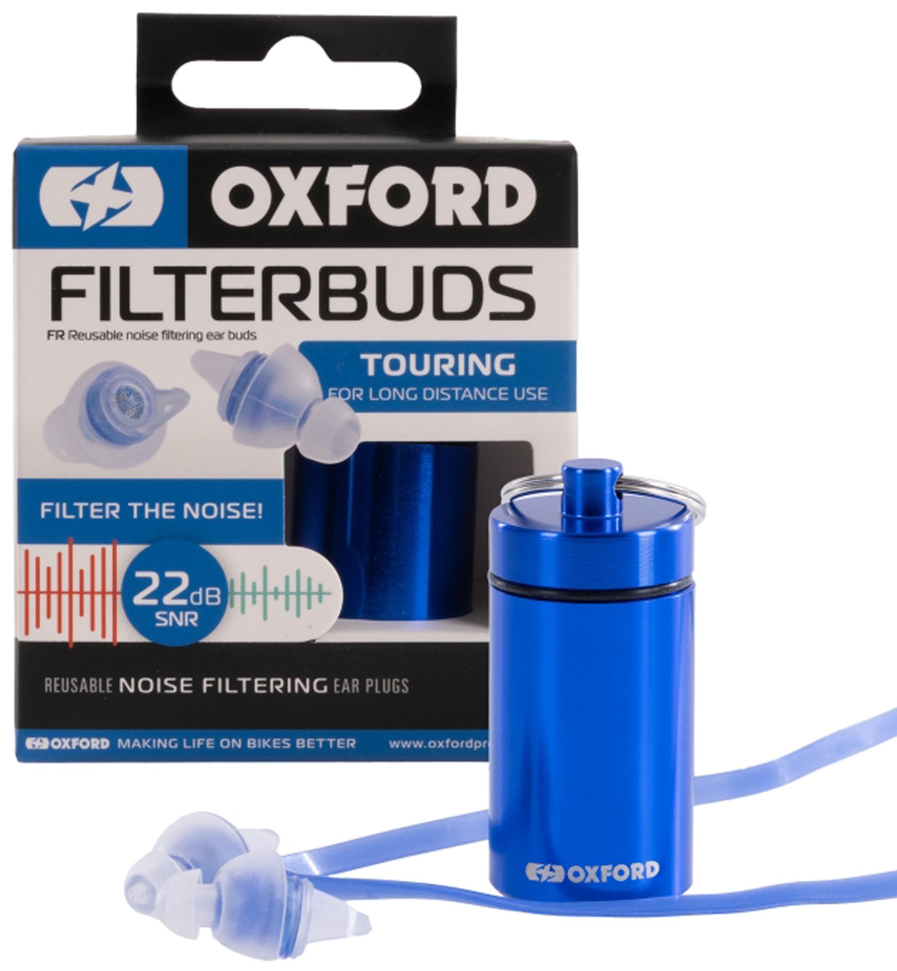 Oxford FilterBuds Ørepropper Touring 22 SNR Figur 1