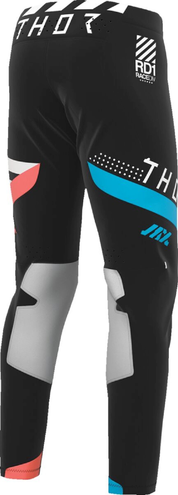 Thor Sportmode Synth Motocross bukser Sort 38 Figur 4