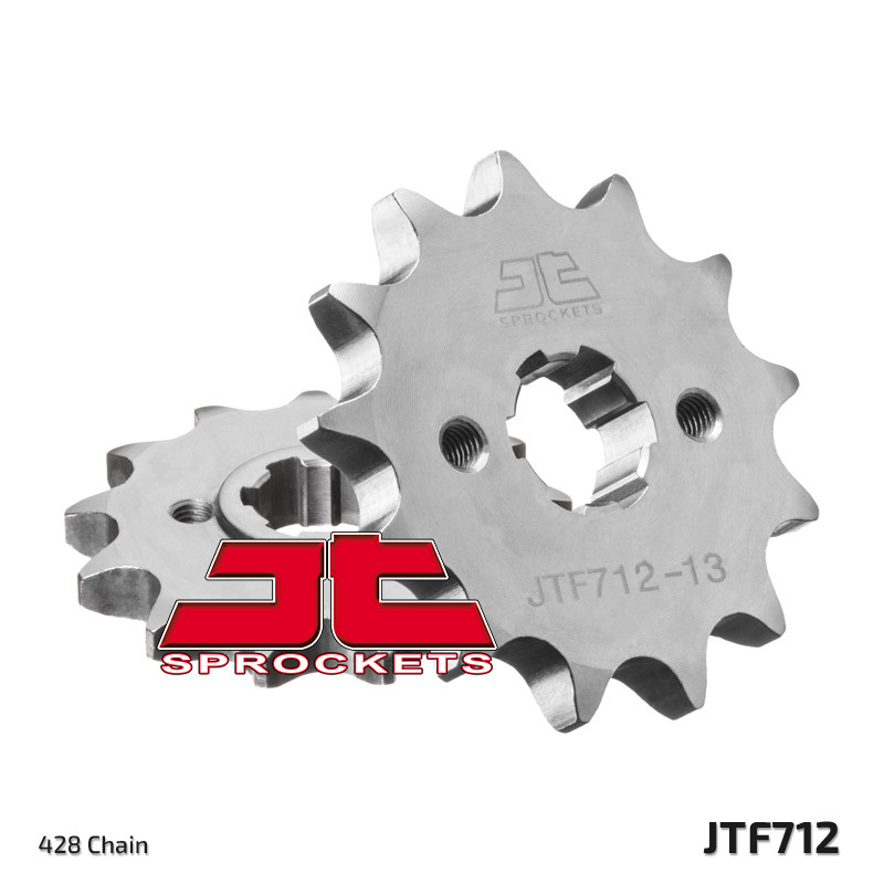 JT-DRIVHJUL Standard stål kedjehjul 712 - 428 Figur 2