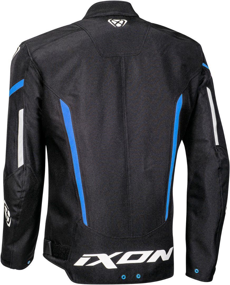 Ixon Striker wasserdichte Motorrad Textiljacke schwarz/blau S Abbildung 2