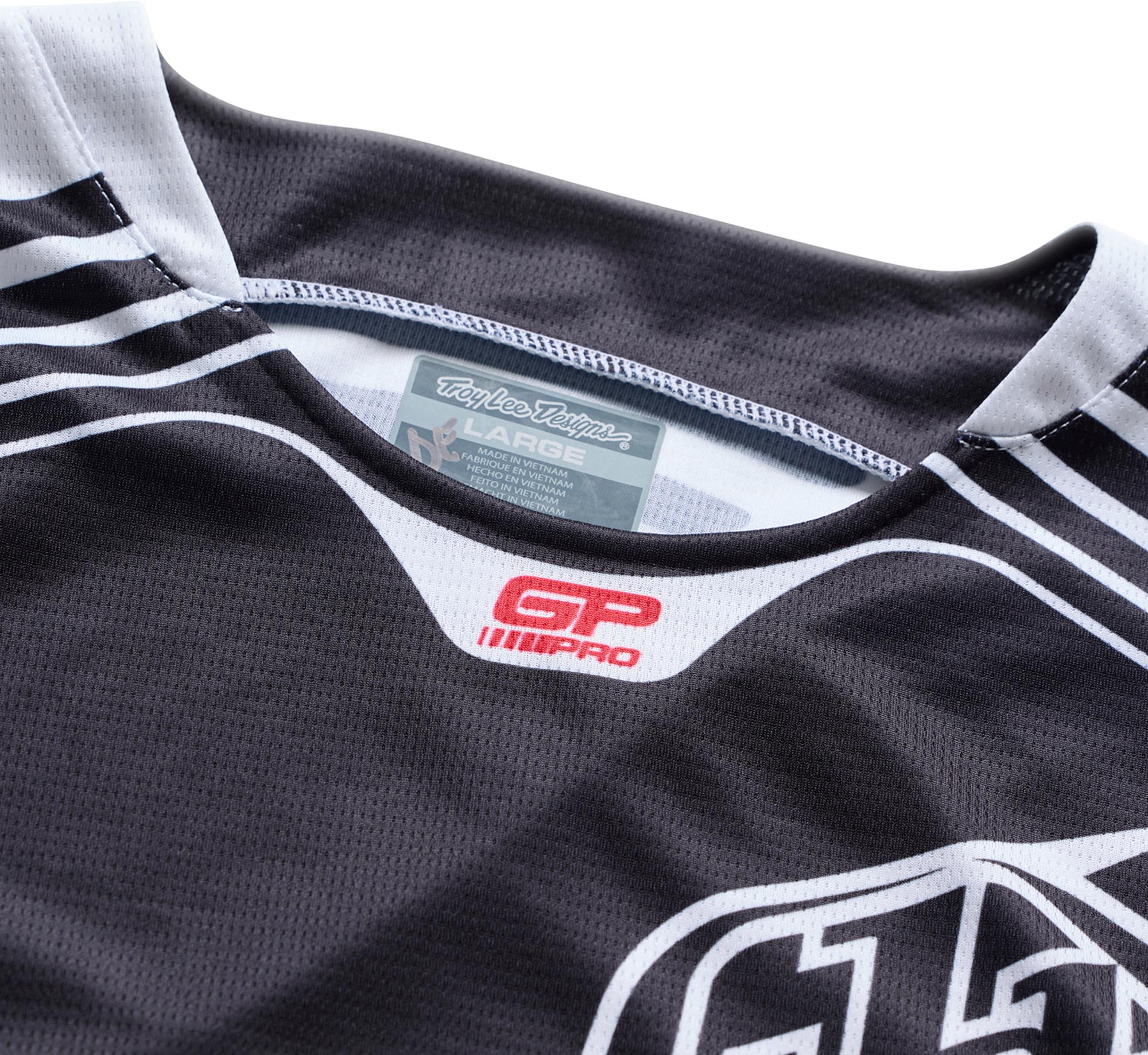 Troy Lee Designs GP Pro Streamline Motocross Jersey black/white XXL Figure 7