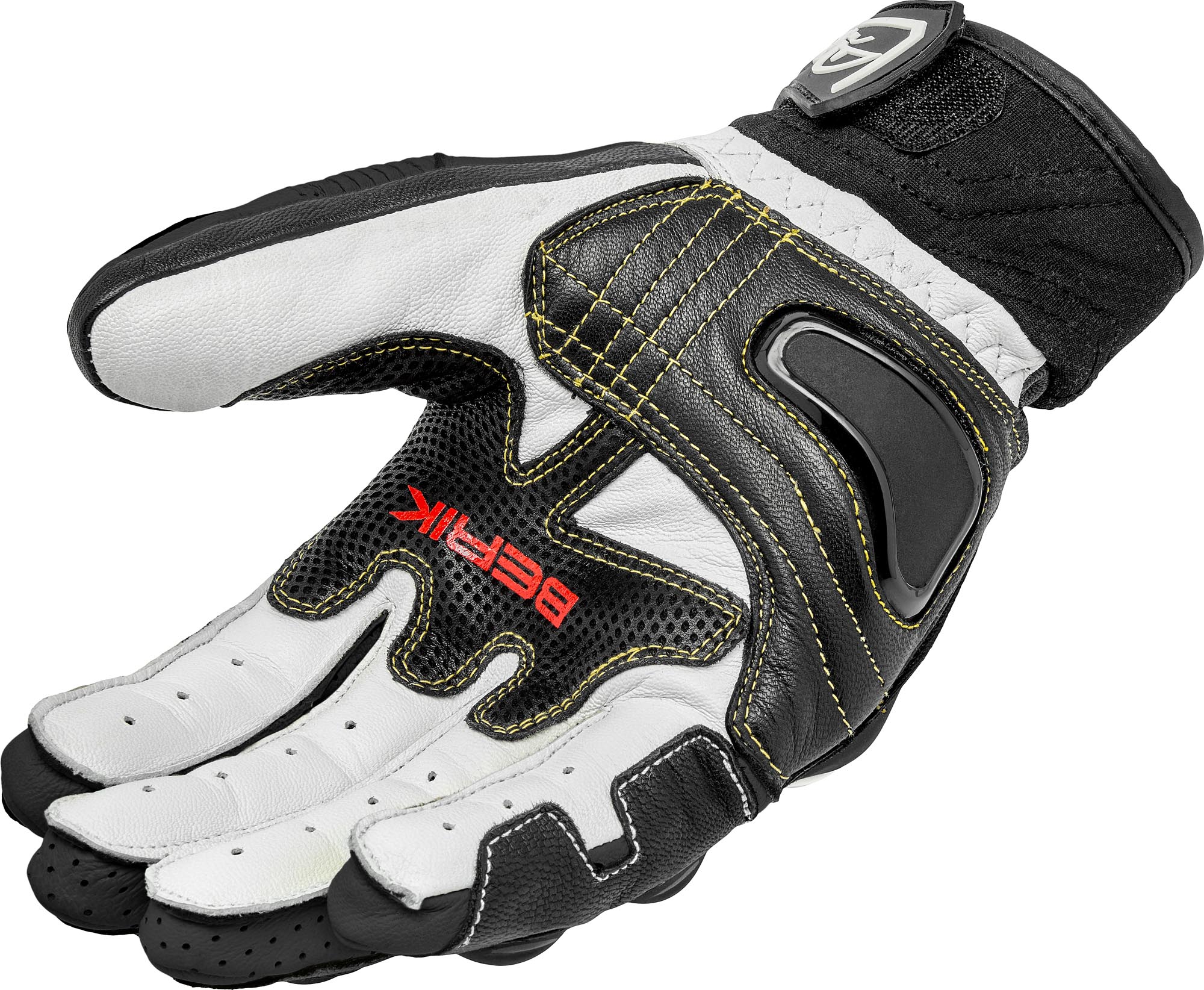 Berik Ariax Adventure Motorcykelhandsker Sort S Figur 2