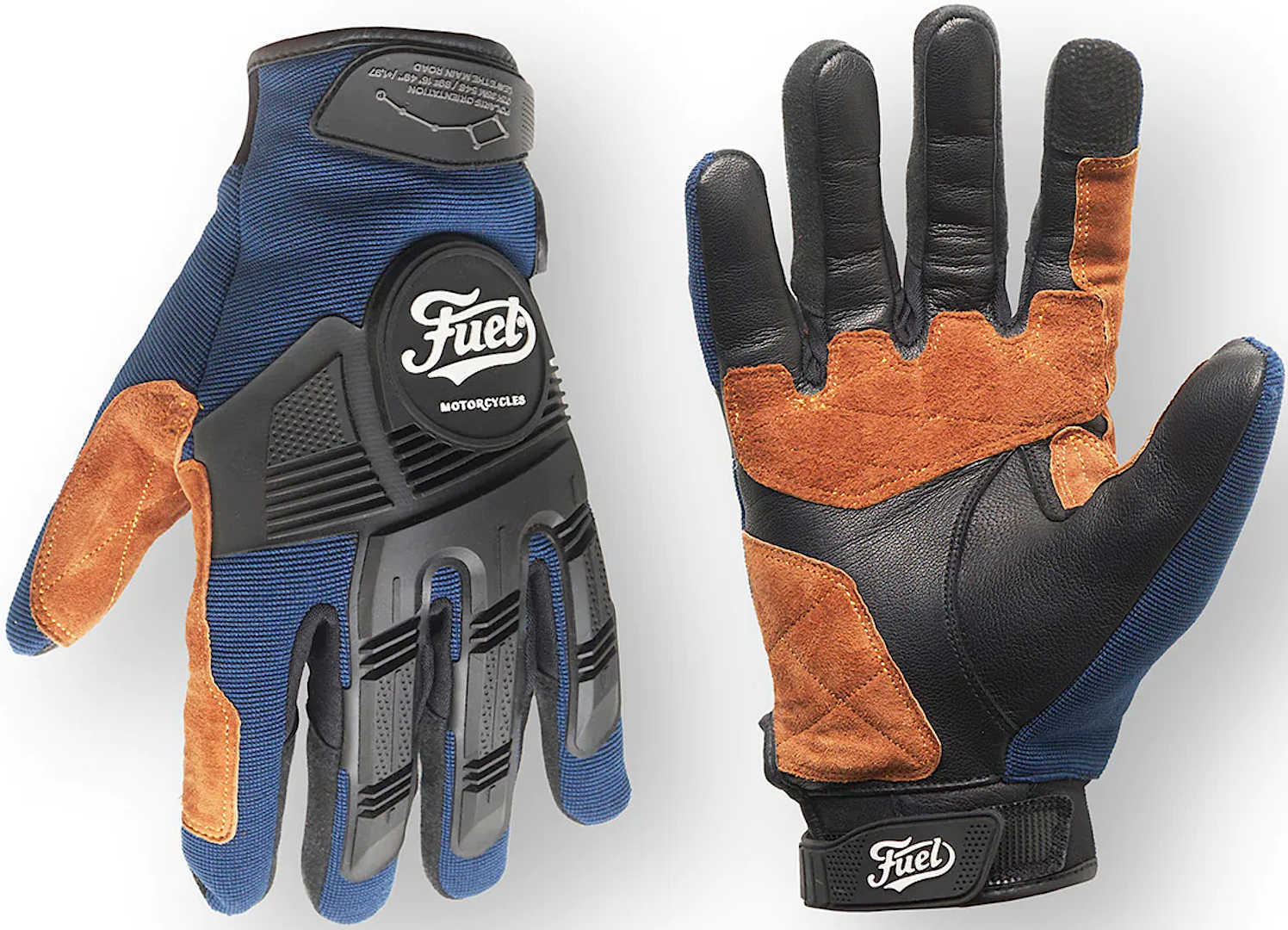 Fuel Astrail Motocross handsker blå M Figur 1