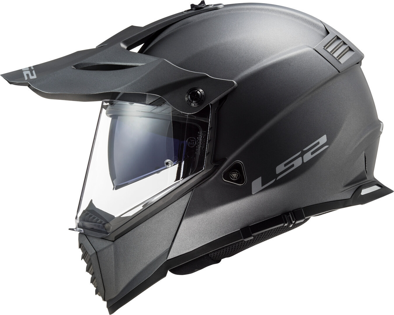 LS2 MX436 Pioneer Evo Cască de motocross Mat din titan XXS (51/52) Figura 4