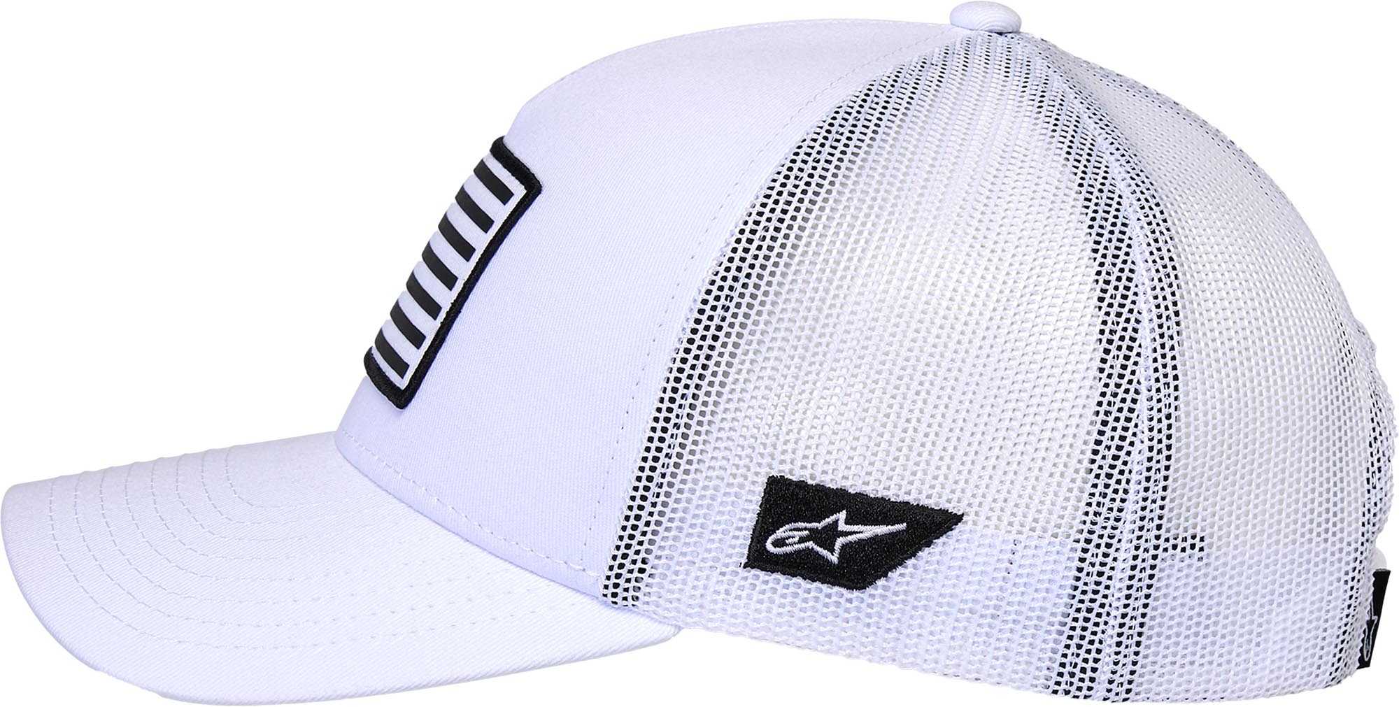 Alpinestars Flag Snapback 모자 하얀 그림 4
