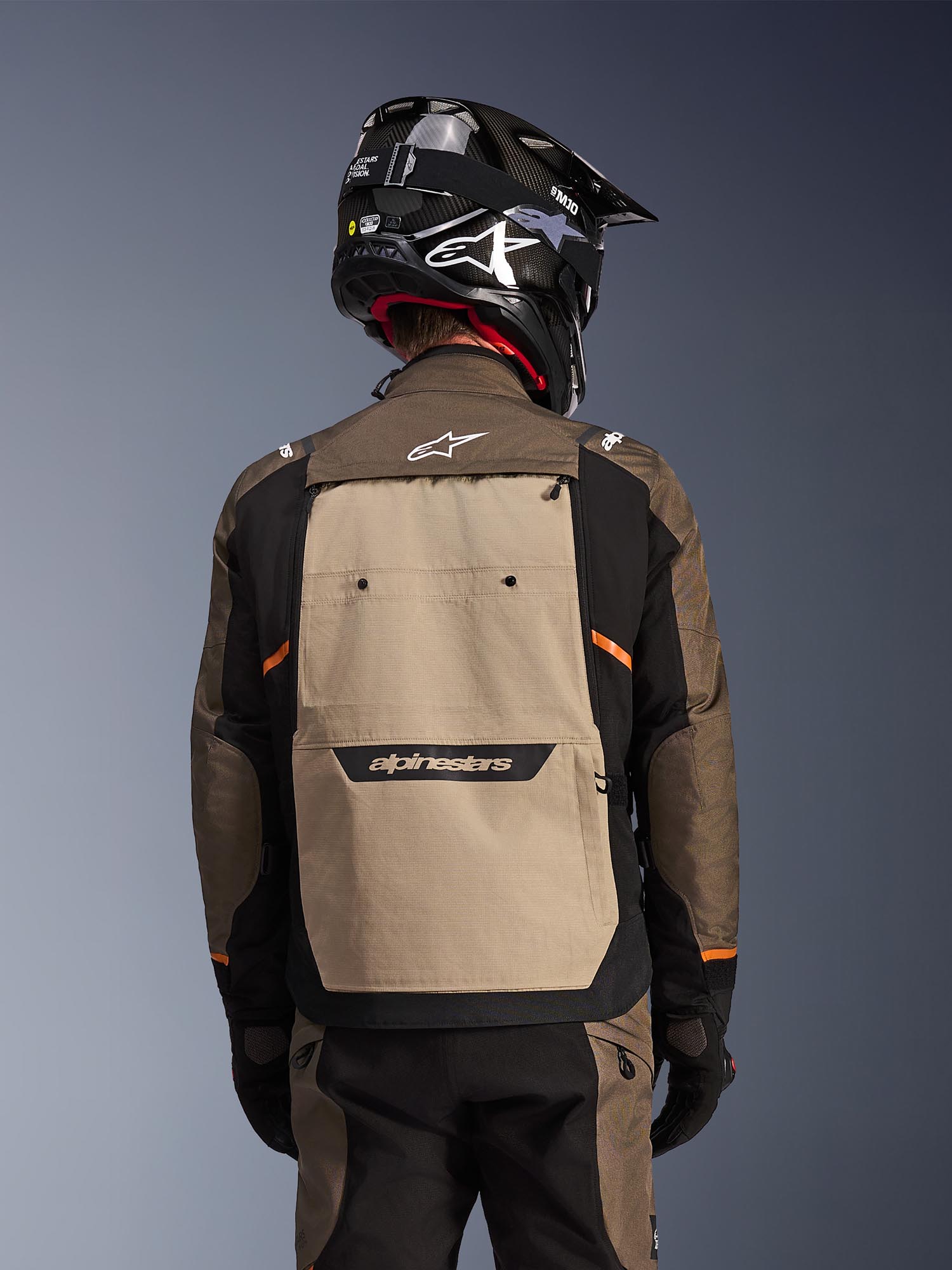 Alpinestars Cusco Drystar waterproof Motorcycle Textile Jacket brown/grey 4XL Figure 13