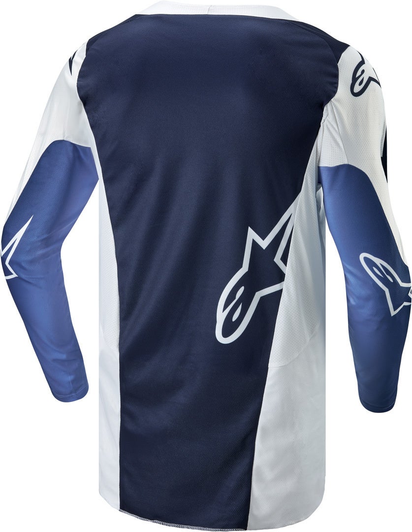 Alpinestars Racer Hoen Motokrosový dres bílá/modrá M Obrázek 2
