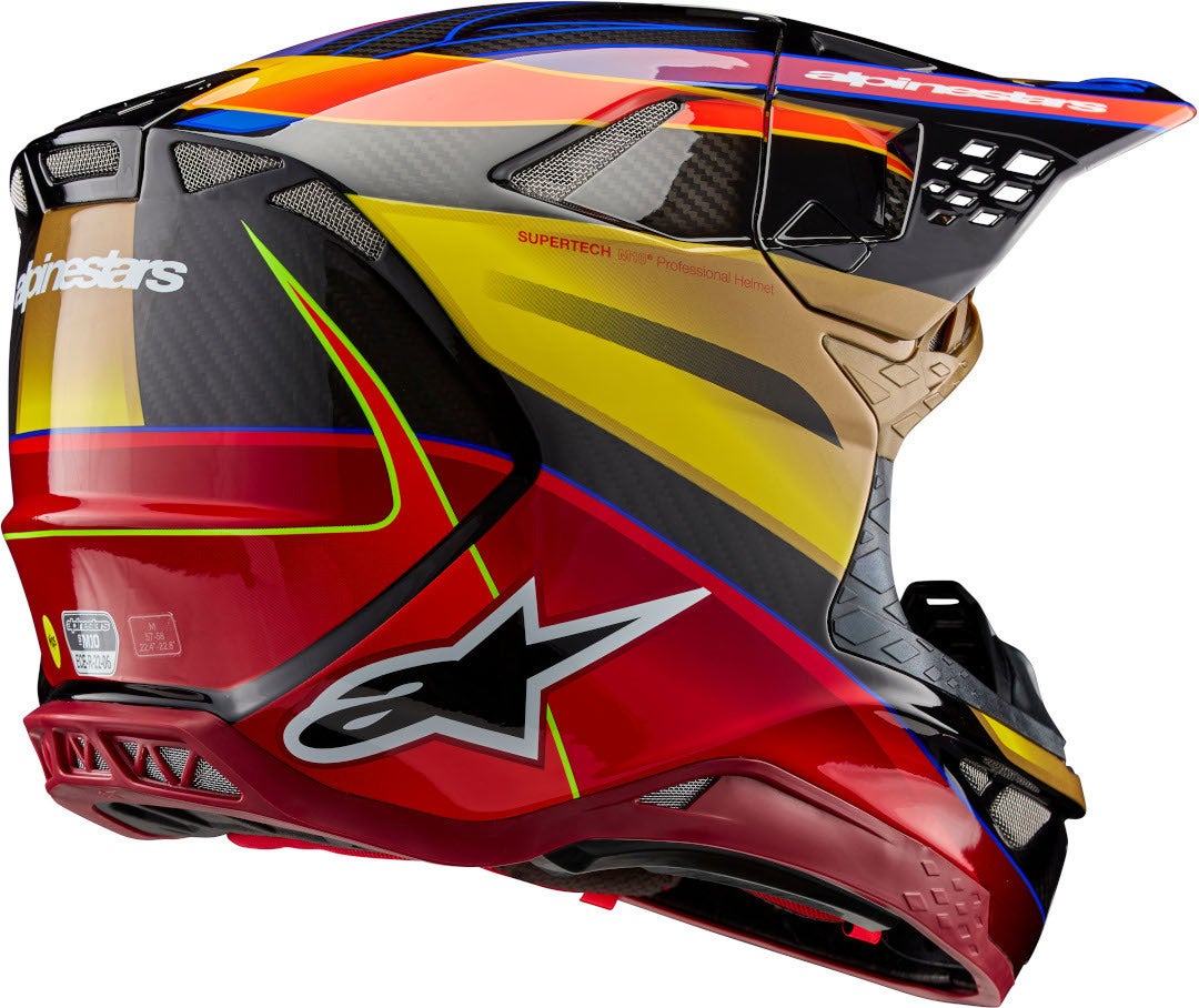 Side view of Alpinestars Supertech S-M10 Era 2024 Motocross Helmet