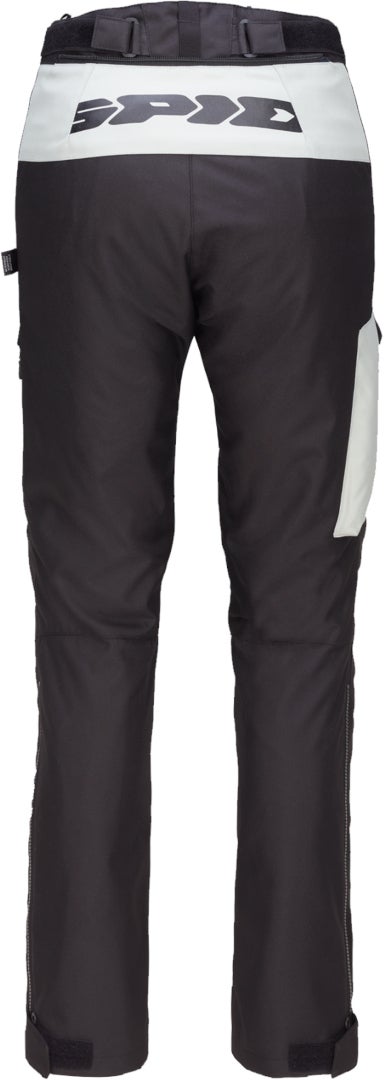 Spidi Crossmaster Ladies Motorcycle Textile Pants Black/Ice L Standard Figure 2