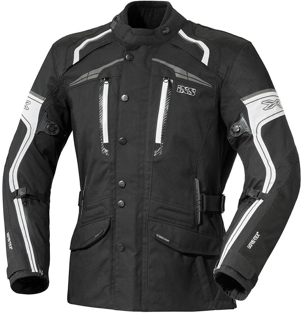IXS Montgomery Gore-Tex Jaqueta de têxteis de senhoras preto/branco L Figura 1