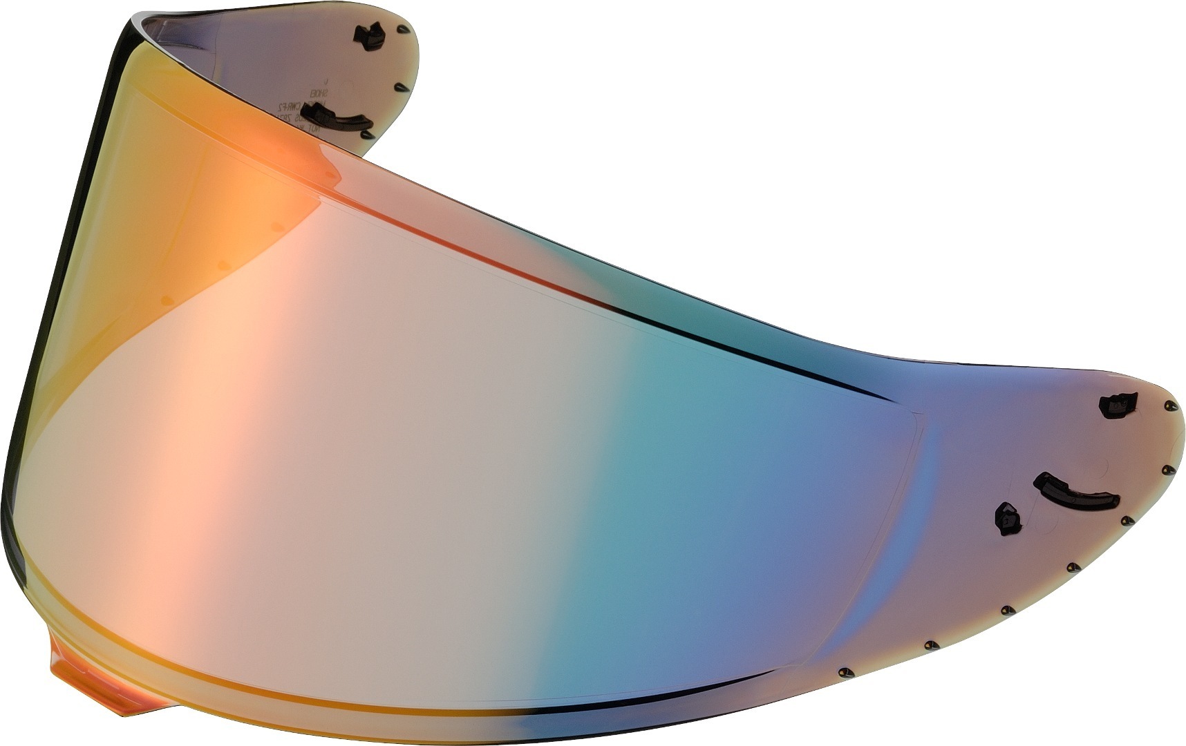 Shoei CWR-F2PN Vizor Portocala Iridium Figura 1