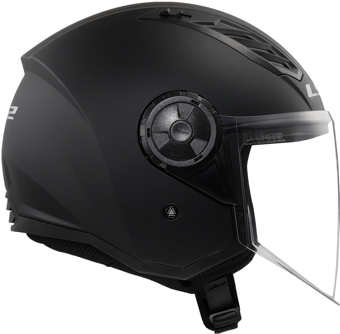 LS2 OF616 Airflow II Solid Jet hjelm Black Matt XXL (63/64) Figur 6