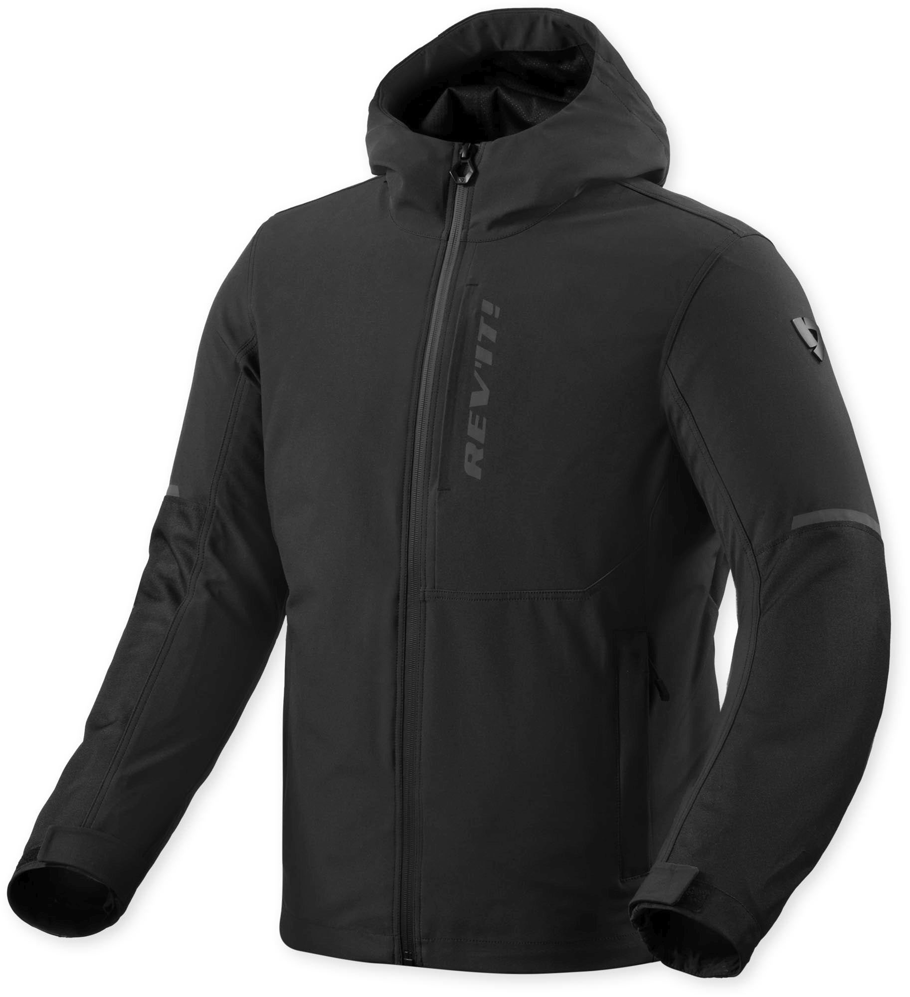 Revit Traffic 2 H2O Veste textile de moto imperméable noir M Figure 1