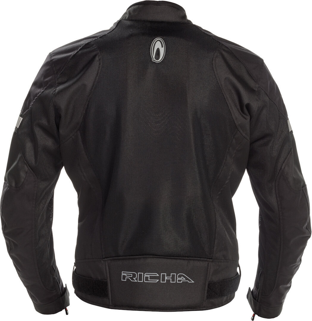 Richa Cool Summer Giacca tessile moto da donna nero L Figura 2