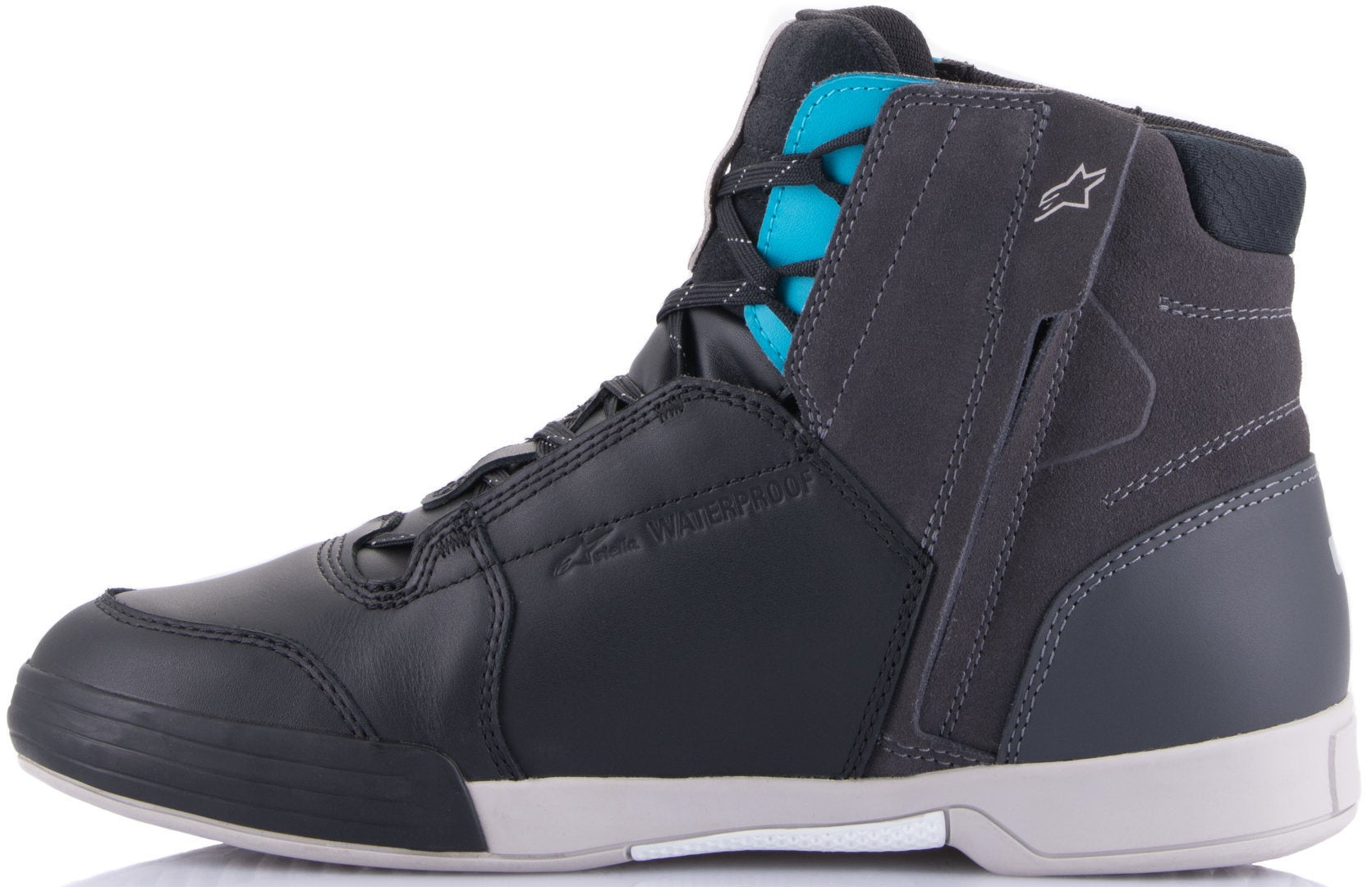 Alpinestars Stella Chrome Drystar Vandtætte dame motorcykelsko sort/blå 9,5 Figur 6