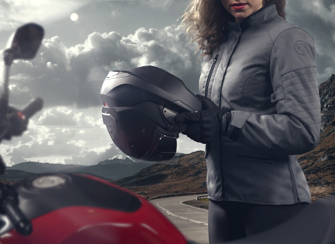 Bering Clara Damer Motorcykel TextilJacka 40 Figur 7