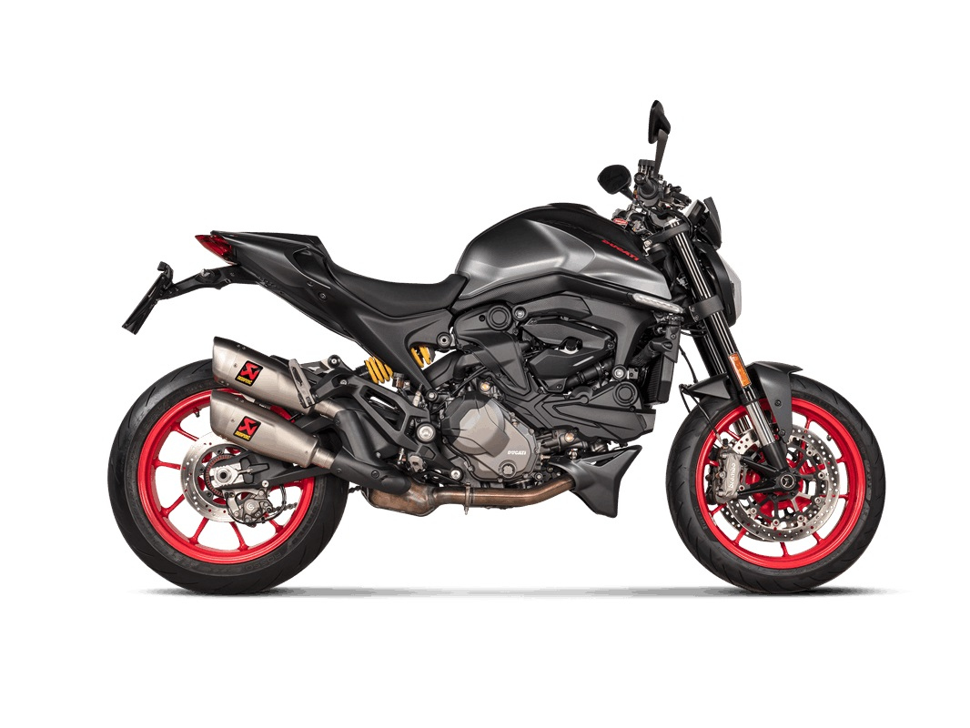 Akrapovic Slip-On Line Amortizor spate din titan Figura 2