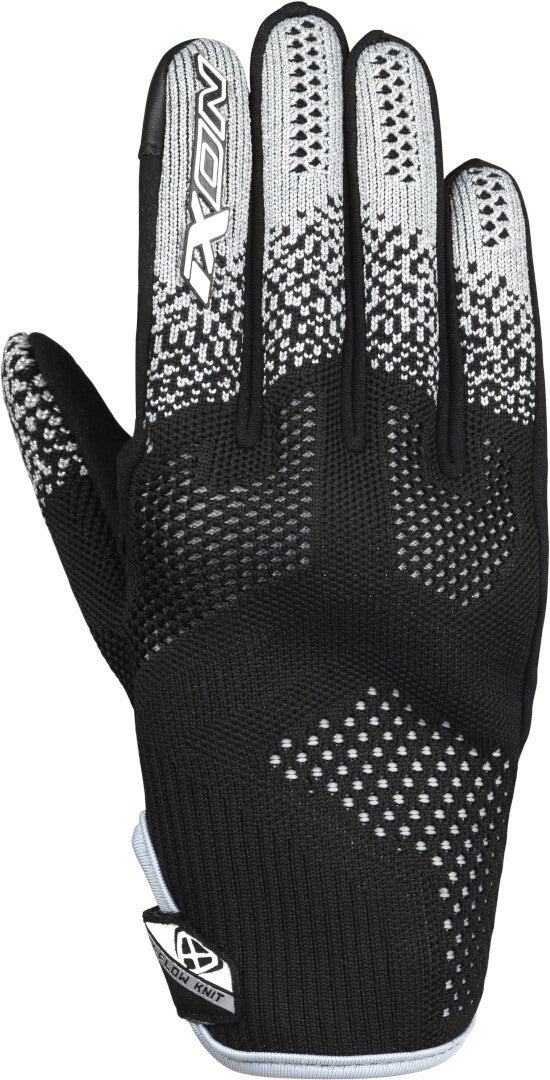 Ixon Ixflow Knit Motorcykelhandsker til damer Sort/sølv M Figur 1