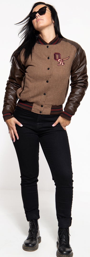 Queen Kerosin Baseball College Giacca da donna M Figura 5
