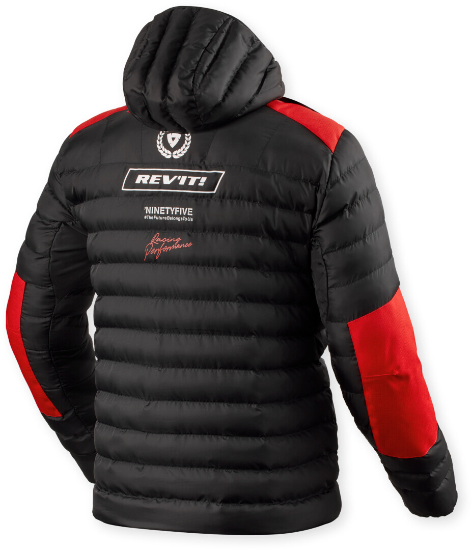 Revit Payload Midlayer Funktionsjacke schwarz/rot XL Abbildung 2