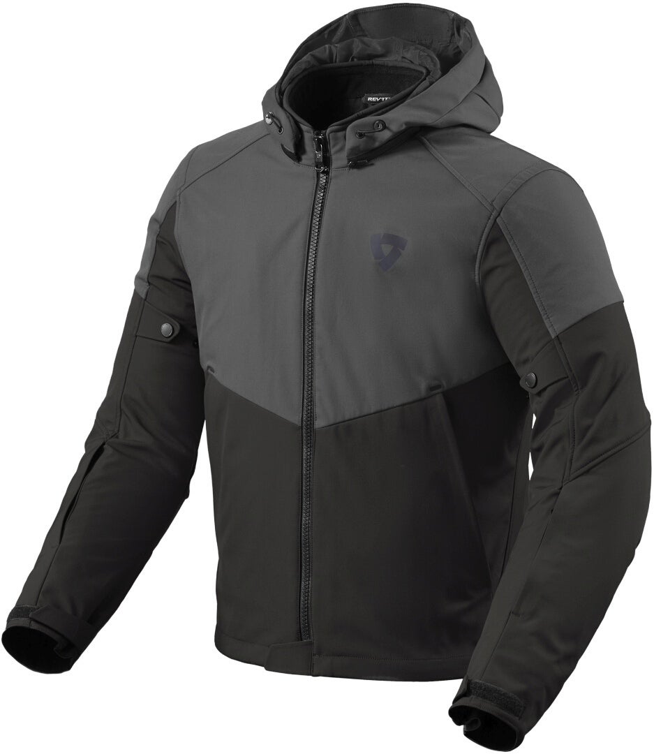 Revit Afterburn H20 Motorcycle Textile Jacket black/anthracite 3XL Figure 1