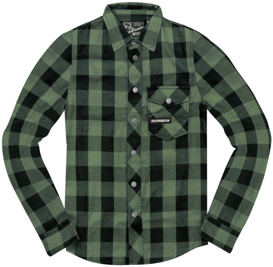 HolyFreedom Jessie James Flannel Tricou verde S Figura 1