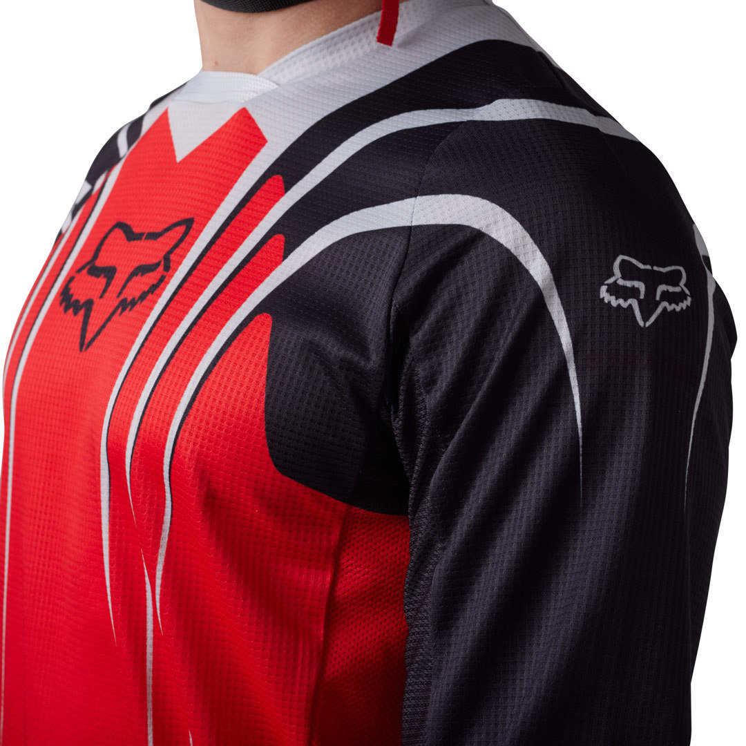 FOX 180 GOAT Strafer Motocross Jersey rot L Abbildung 3