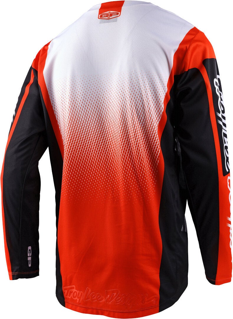 Troy Lee Designs GP Gear Icon Motocross trøje sort/orange XL Figur 2