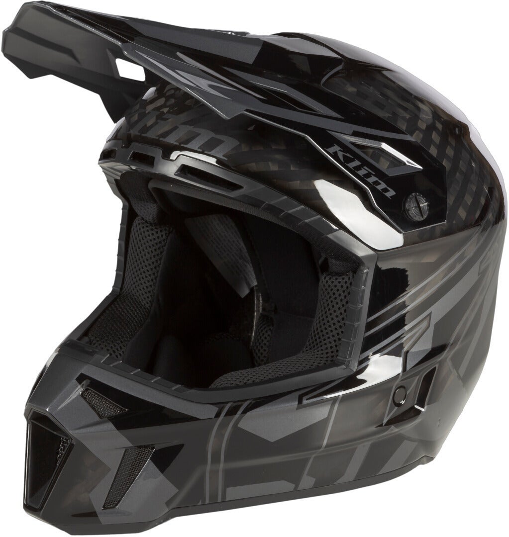 Klim F3 Carbon Pro Ascent Casco de moto de nieve