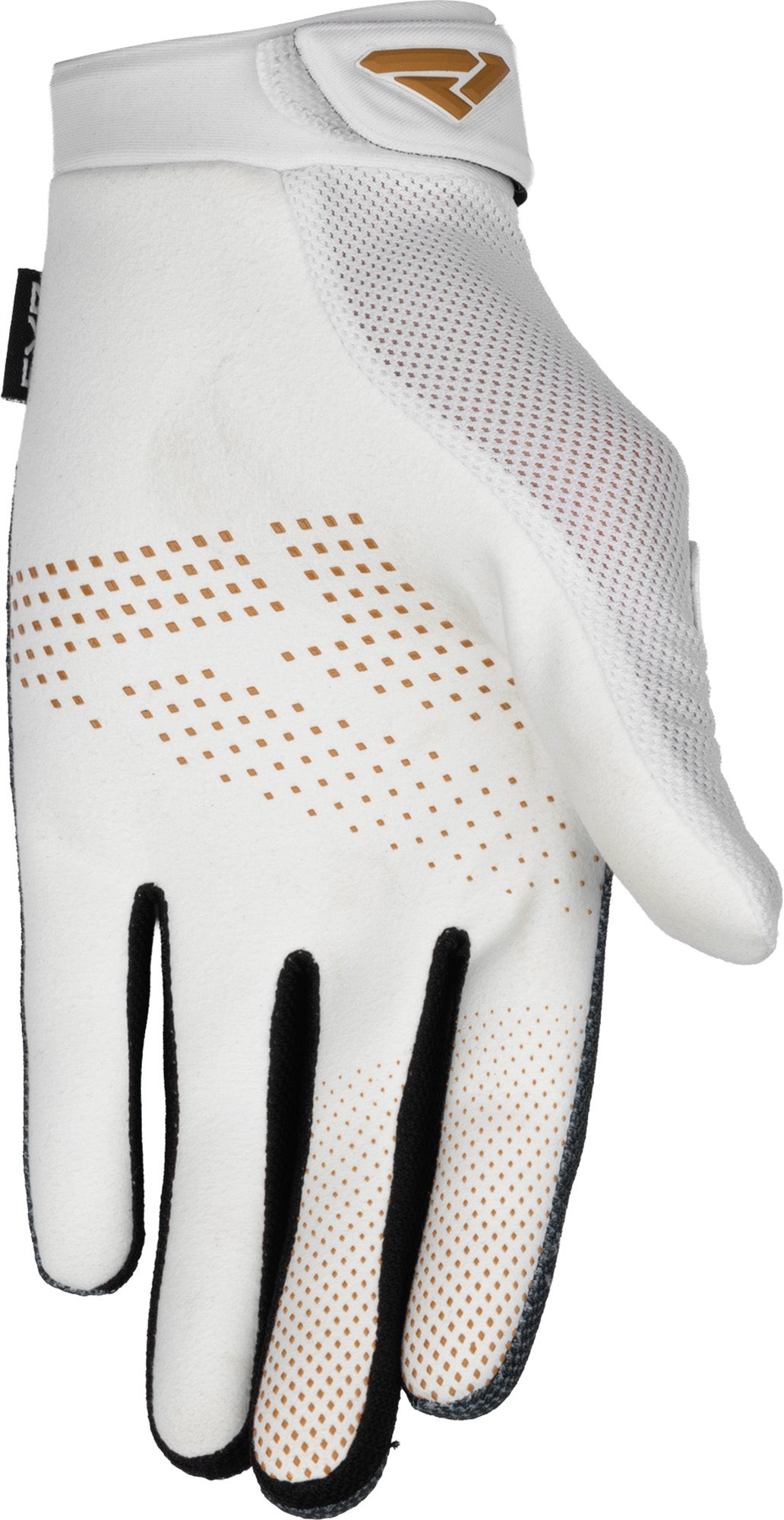 FXR Reflex Air Motocross Gloves black/white/gold 2XL Figure 2