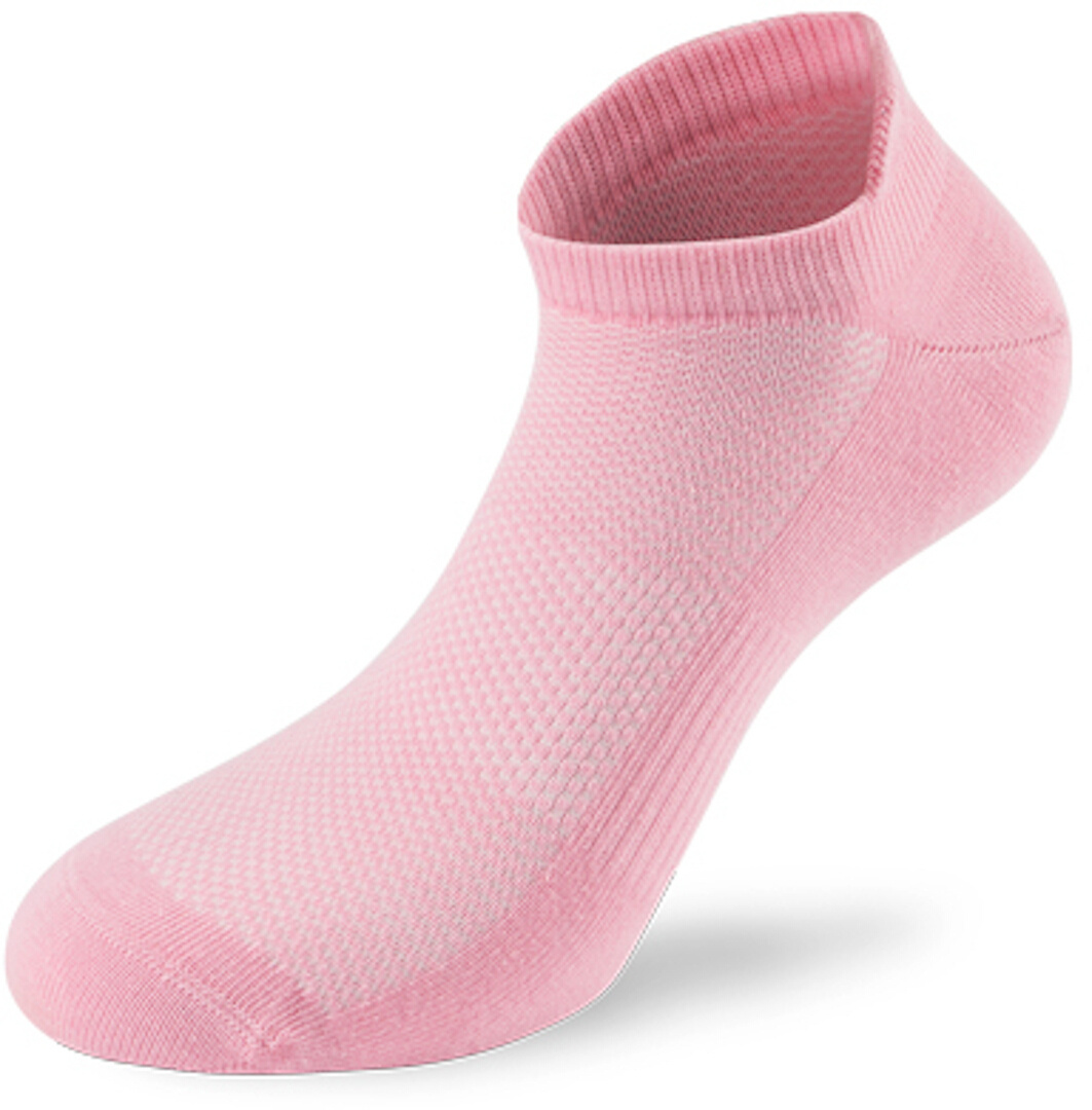 Lenz Performance Sneaker Tech Socken weiß/pink/rot 43-46 Abbildung 2