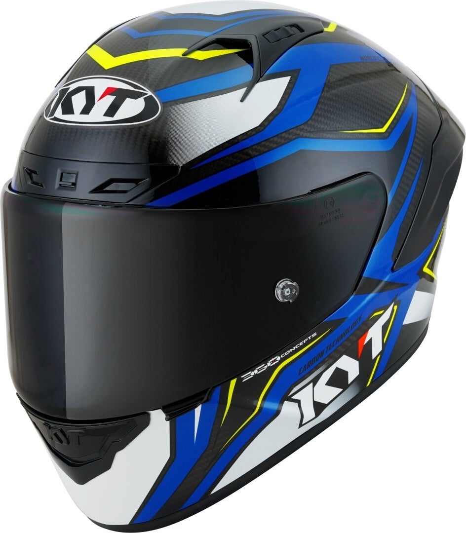 KYT NZ Race Carbon Stride Casco blu XXL (63) Figura 1